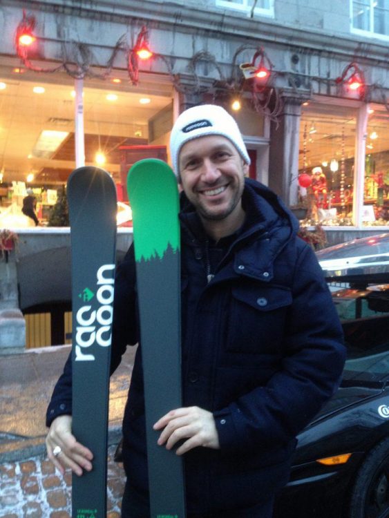 Martin Matte : complètement fou du ski