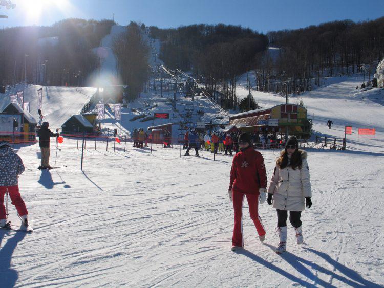 25 Décembre 2016, Ski Bromont : Froid d’hiver et soleil pour Noel