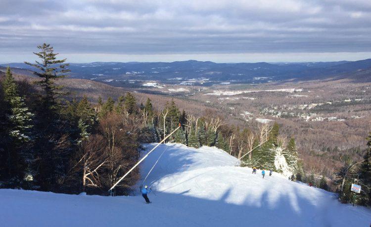 23 décembre 2016, Smuggs, VT –  Un centre de ski classique du Vermont