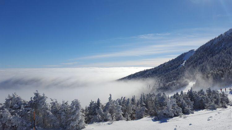 20 janvier 2017 – Jay Peak, Au-dessus des nuages.