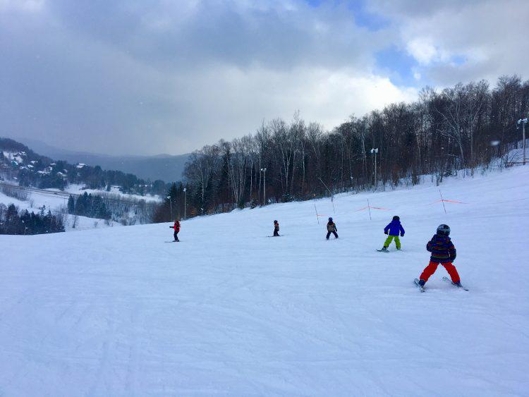 Mont Gabriel – La maternelle en ski, 2e sortie – 6 février 2018