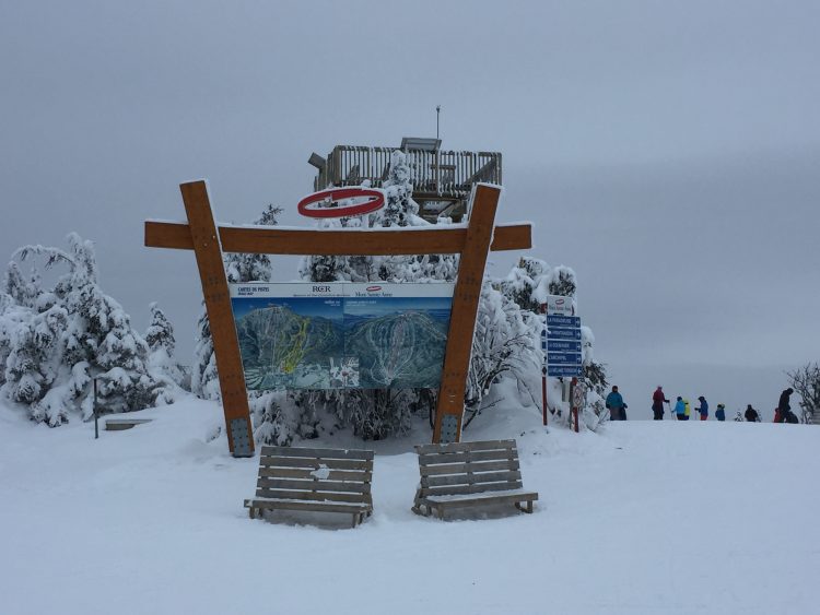 Mont Saint-Anne dimanche 9 décembre une frénésie glaciale.