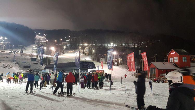 Ski Bromont — Jeudi soir, défier la météo pour avoir de belles conditions de neige — 21 février 2019
