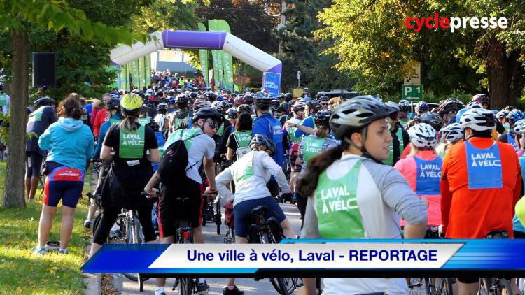 Une ville à vélo, Laval – REPORTAGE