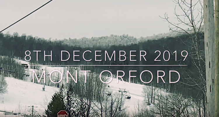 Mont Orford – Finally! I get on the slopes! – December 8, 2019
