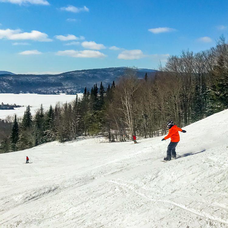 Ski Garceau – Luminothérapie et abondance de neige – 1er mars 2020