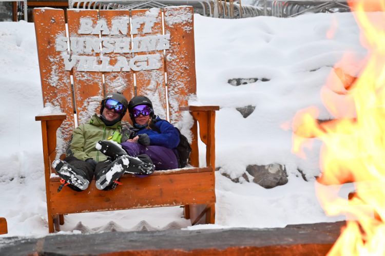 Banff Sunshine Village – 19 & 26 novembre 2020 – nos premières sorties de ski… après la tempête, le beau temps!