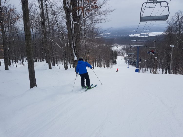 Ski Bromont — 13 janvier 2021 — Superbes conditions et ouverture de nouvelles pistes